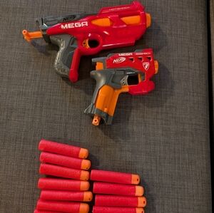 Nerf Mega Hot Shock & Big Shock Toy Gun Set!